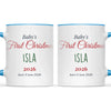 Personalised Baby's First Christmas Mug, view 9
