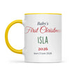 Personalised Baby's First Christmas Mug, view 16