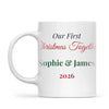 Personalised Our First Christmas Together Mug
