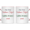 Personalised Our First Christmas Together Mug, view 15