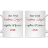 Personalised Our First Christmas Together Mug, view 3