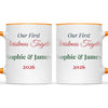 Personalised Our First Christmas Together Mug, view 12