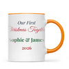Personalised Our First Christmas Together Mug, view 11