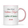 Personalised Our First Christmas Together Mug, view 14