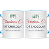 Personalised Christmas Eve Hot Chocolate Mug, view 9