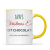 Personalised Christmas Eve Hot Chocolate Mug, view 17