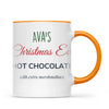 Personalised Christmas Eve Hot Chocolate Mug, view 11