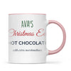 Personalised Christmas Eve Hot Chocolate Mug, view 14