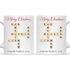 Personalised Christmas Family Crossword Mug, view 3