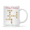 Personalised Christmas Family Crossword Mug, view 2