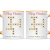 Personalised Christmas Family Crossword Mug, view 12