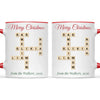 Personalised Christmas Family Crossword Mug, view 6