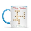 Personalised Christmas Family Crossword Mug, view 7