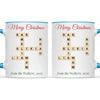 Personalised Christmas Family Crossword Mug, view 9