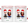 Personalised Our First Christmas Couple Mug, view 6