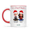 Personalised Our First Christmas Couple Mug, view 4