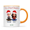Personalised Our First Christmas Couple Mug, view 11