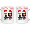 Personalised Our First Christmas Couple Mug, view 15
