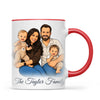 Personalised Cartoon Family Portrait Mug from Your Photo