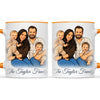 Personalised Cartoon Family Portrait Mug from Your Photo
