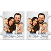Personalised Caricature Family Portrait Mug from Your Photo