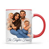 Personalised 3D Cartoon Family Portrait Mug from Your Photo