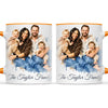 Personalised Watercolour Family Portrait Mug from Your Photo