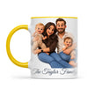 Personalised 3D Cartoon Family Portrait Mug from Your Photo