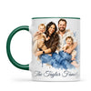 Personalised Watercolour Family Portrait Mug from Your Photo