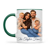 Personalised 3D Cartoon Family Portrait Mug from Your Photo