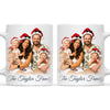 Personalised Summer Christmas Family Portrait Mug from Your Photo