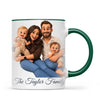 Personalised 3D Cartoon Family Portrait Mug from Your Photo