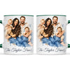 Personalised Watercolour Family Portrait Mug from Your Photo