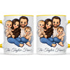 Personalised Cute Sticker Family Portrait Mug from Your Photo
