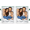 Personalised Cute Sticker Family Portrait Mug from Your Photo