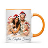 Personalised Summer Christmas Family Portrait Mug from Your Photo