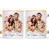 Personalised Summer Christmas Family Portrait Mug from Your Photo