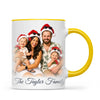 Personalised Summer Christmas Family Portrait Mug from Your Photo