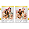 Personalised Summer Christmas Family Portrait Mug from Your Photo