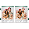 Personalised Summer Christmas Family Portrait Mug from Your Photo