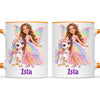 Personalised Unicorn Fairy Kids Photo Mug, view 15