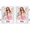 Personalised Unicorn Fairy Kids Photo Mug, view 18