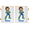 Personalised Gamer Hero Kids Photo Mug, view 15