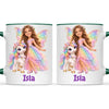 Personalised Unicorn Fairy Kids Photo Mug, view 24