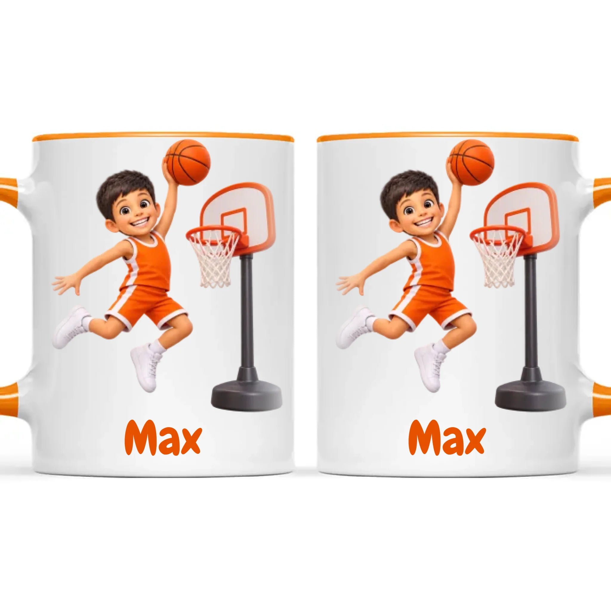 Personalised Basketball Star Kids Photo Mug, view 15