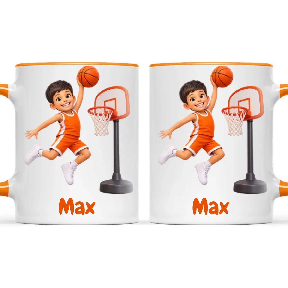 Personalised Basketball Star Kids Photo Mug, view 15