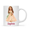 Personalised Storybook Princess and Prince Kids Photo Mug, view 2