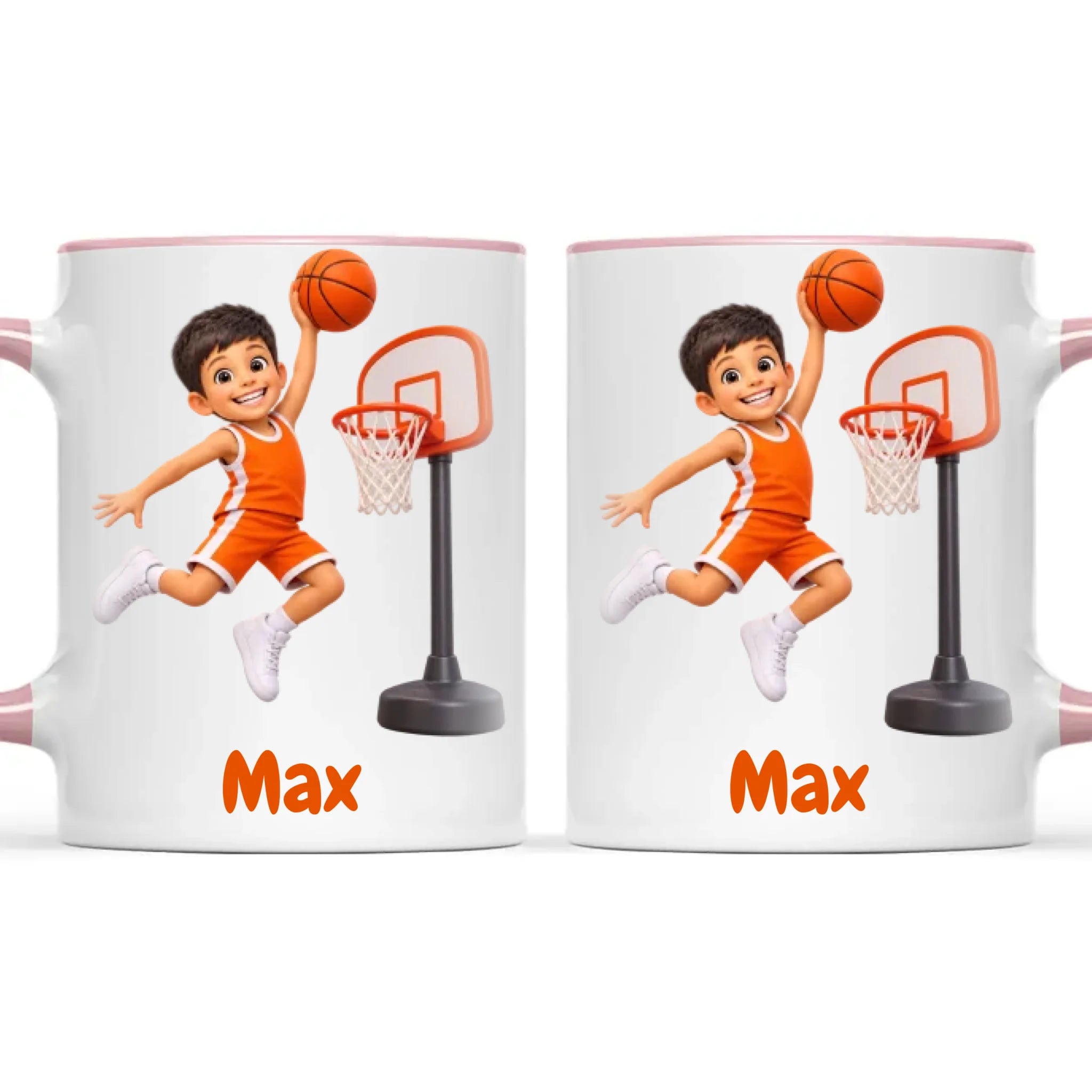 Personalised Basketball Star Kids Photo Mug, view 18
