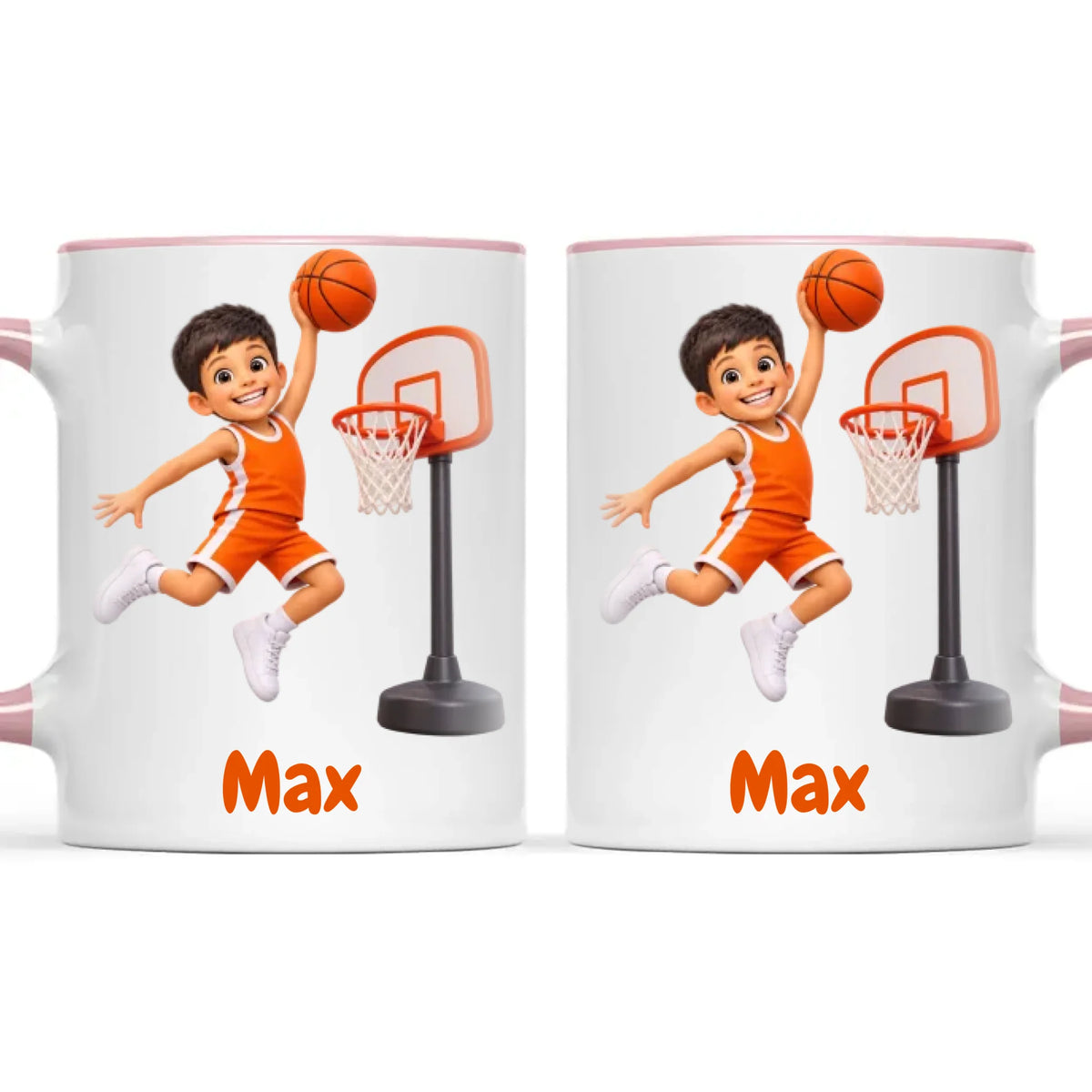 Personalised Basketball Star Kids Photo Mug, view 18