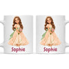 Personalised Storybook Princess and Prince Kids Photo Mug, view 3